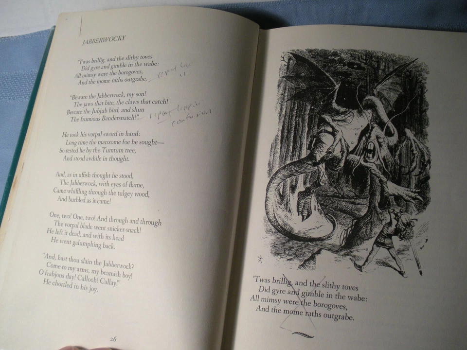 Poems Of Lewis Carroll by Myra Cohn Livingston Hardcover/DJ. 1973 First Edition - Image 4 of 4