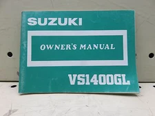 1987 SUZUKI VS1400 OWNER MANUAL OPERATORS book BOOKLET (TMAN07)