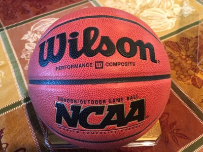 roy williams signed basketball