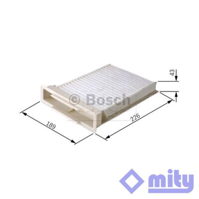 Fits Nissan Micra Note Renault Clio Modus Dacia Duster Cabin Filter Mity #2