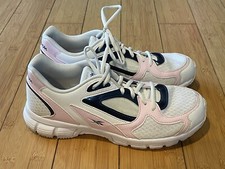 Reebok CrossFit Training Fitness Shoes Women's Size 10 White Pink Sneaker 1Y3501
