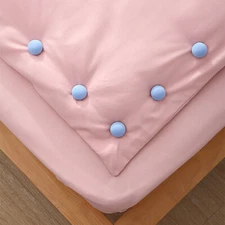 1 PCS Bed Bedding Duvet Quilt Cover Snap Fix Clips Fastener Holder Gripper Clips