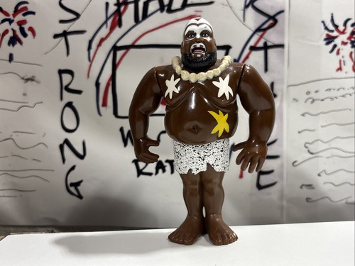 WWF KAMALA HASBRO WRESTLING FIGURE 1993 SERIES 7 W...