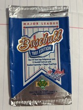 1991 upper deck pack wrapper (no cards)- Complete Ur Collection