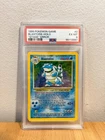 1999 Pokemon Base Set Blastoise Holo No Stage Error 2/102 PSA 6 Misprint