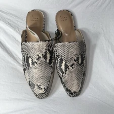 Women's Cardi Mules - A New Day Grey 11