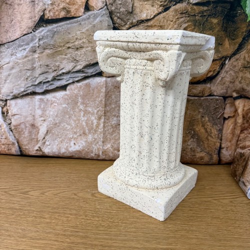 Decorative Column Ivory Wedding Column or planter 12 inches tall