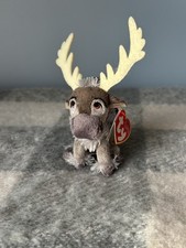 Ty Beanie Baby - SVEN the Reindeer Disney's - Frozen Key Clip 5 Inch NWTs