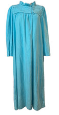 Shadowline Vintage NWT 1985 Womens Long Velour Robe/Nightgown/House Dress size S