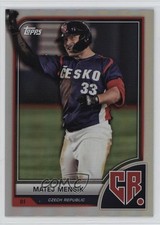 2023 Topps World Baseball Classic Matej Mensik #32 15ur
