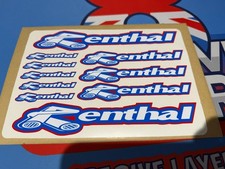 x10 Renthal Sticker Pack A5 Sheet Waterproof Printed Vinyl Bike Decals Graphics