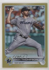 2022 Topps Series 1 Gold Foil Zach Thompson #227 fm0