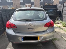 Silver Vauxhall Astra J Mk6 2010 Plate 1.6 Petrol Manual 5 Door