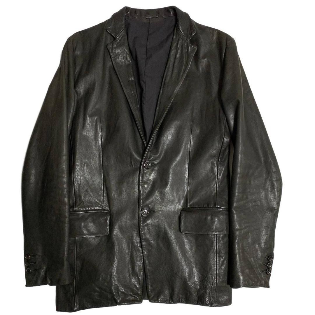 Shellac Leather Jacket Black Coat - image 1