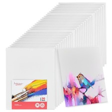 Canvases for Painting - Pack of 30, 8 x 10 Inch Blank White Canvas Boards - 1...