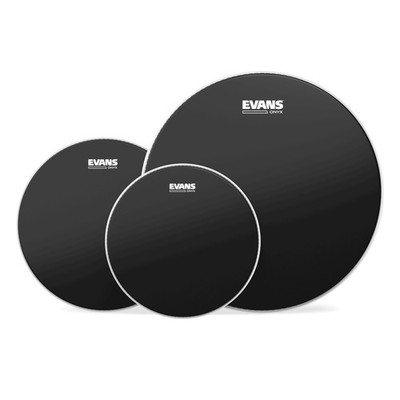 Evans ETP-ONX2-F Onyx Drumheads Fusion Tom Pack (10, 12, 14 Zoll) NEU