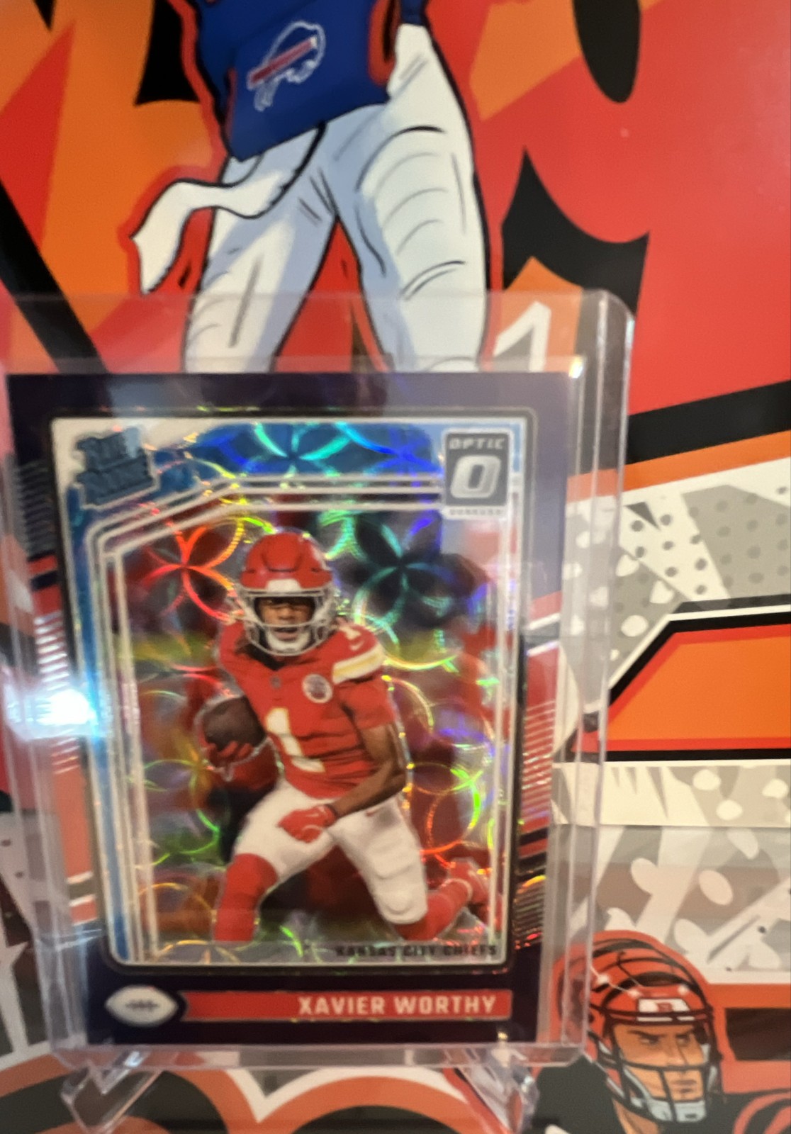 2024 Panini Donruss Optic Rated Rookie Xavier Worthy #300 Purple Scope  (RC)