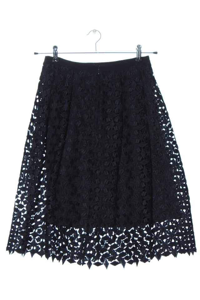 ANN TAYLOR Falda de talle alto Mujeres Falda Talla EU 34 azul oscuro elegante - Imagen 2 de 4