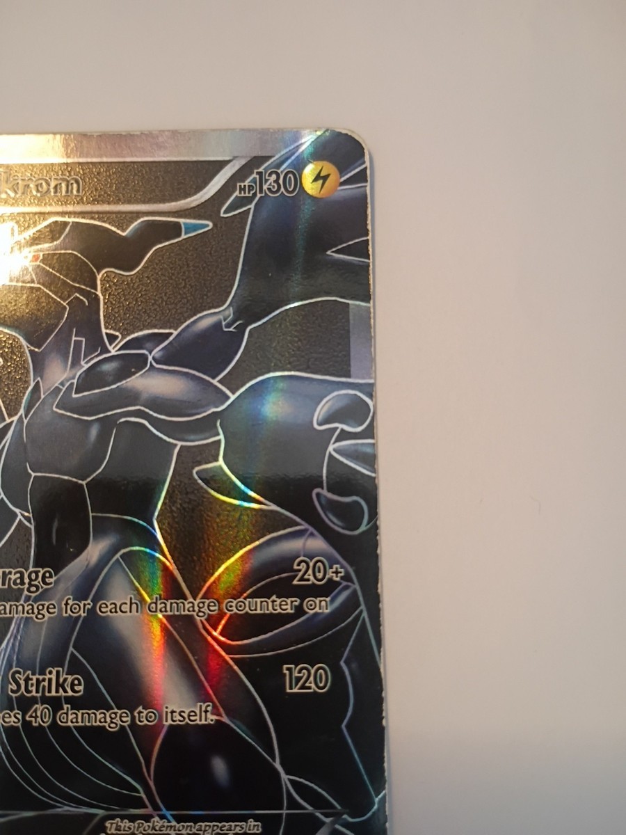 Pokemon TCG Zekrom Full Art Ultra Rare Holo Card 114/114 | eBay