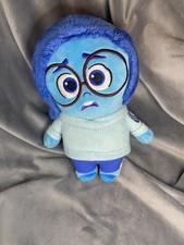 NWT Disney Inside Out 2 Sadness Small Plush Stuffed Toy Blue 2024 Talks