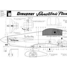 Bauplan Cosmic Wind (Graupner-Edition) Modellbauplan