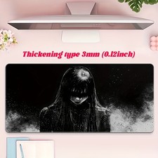 40 90cm1pc, Anime Girl Design, Thickened 3mm, Non-Slip Rubber Mouse Pad, Large G