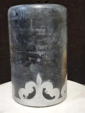 GG Gracious Goods Inlaid Metal UNTENSIL HOLDER Container