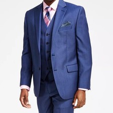 Lauren Ralph Lauren Mens UltraFlex Lattimore Classic Fit Suit Jacket Navy 50L
