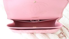 Chanel Classic Jumbo Flap Bag Pink Caviar Gold Hardware Authentic
