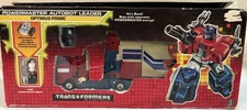 1988 Hasbro Transformers G1 Powermaster Autobot Leader: OPTIMUS PRIME NIOB