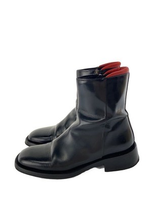 GUCCI Side Zip Boots Size 36 / US 6 Black Leather