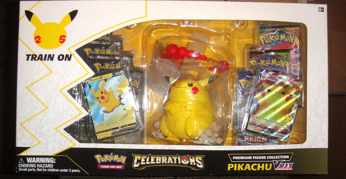 Pokemon TCG Celebrations Premium Figure Collection Box Sealed