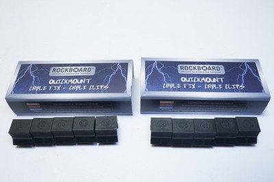 Lot of 10 Warwick RockBoard QuickMount Cable Fix Cable Clips RBQMACCF Ships FREE