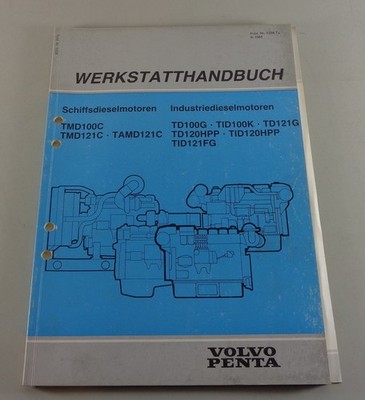 Werkstatthandbuch Volvo Penta TMD100C / TD100G / TID121FG / etc. Stand 11/1996