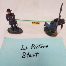 W. Britain #00273 George Meade Figure & Soldier Carrying Gun  CM-52