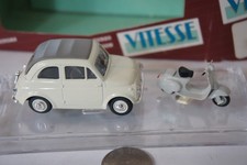1/43 Vitesse Fiat 500 with Vespa motorbike