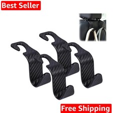 Car Seat Headrest Hook 4 Pack Hanger Universal Vehicle Car Storage Organizer ...