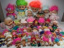 VTG 90s Troll Dolls LARGE 50 Lot RUSS NORFIN ACE Halloween Holidays Christmas