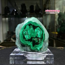 4.6LB Natural peacocks, quartz crystal mineral specimens, spiritual healing+base
