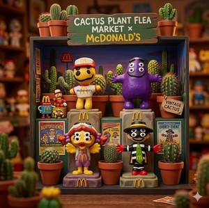 Cactus Plant Flea Market Mcdonalds | eBay