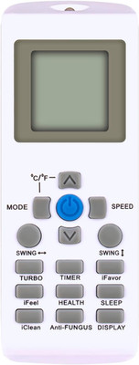 YKR-P/001E Replace AC Remote Controller Compatible with Aux/York Mini Split Air 