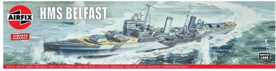 Airfix 04212V HMS Belfast 1:600 Scale Model Kit