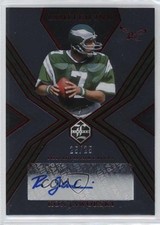 2022 Panini Limited INK Ruby Spotlight 25/25 Ron Jaworski #LI-RJA Auto w6g