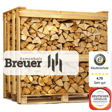 1 RM PREMIUM Buchen Brennholz | 25cm | kammergetrocknet | auf Palette | 500kg |