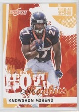 2009 Score Hot Rookies Gold Zone 282/299 Knowshon Moreno #16 0j6