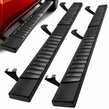6 Nerf Bar For 2007-2021 Toyota Tundra Double Cab Black Side Step Running Board 6 Nerf Bar For 2007-2021 Toyota Tundra Double Cab Black Side Step Running Board