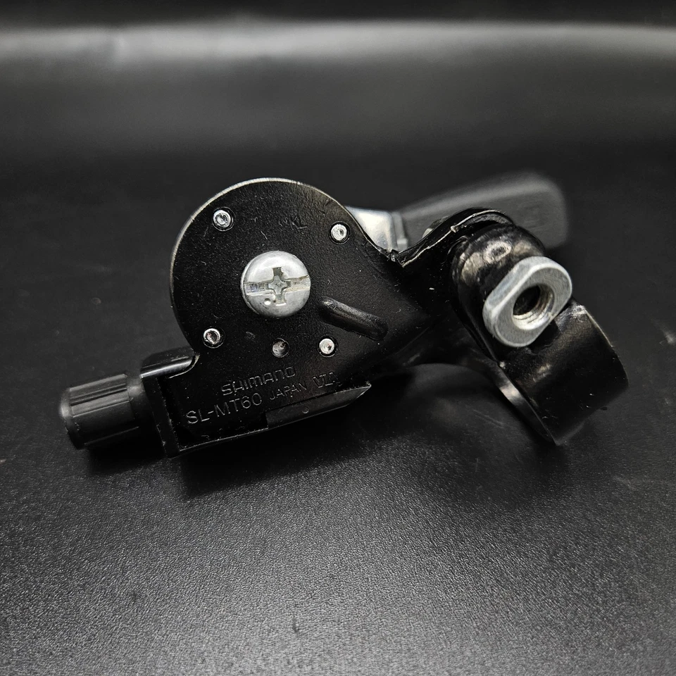 Palanca de cambios de pulgar izquierda/delantera Shimano Deore SL-MT60 de colección, para 3 x 6 velocidades, MTB Foto 2 de 4