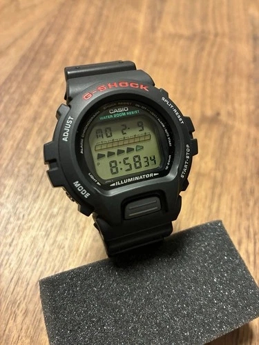 Vintage Casio G-Shock DW-6600 (1199), NO "G" in the EL backlight