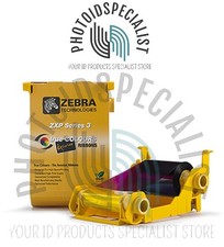 Genuine Zebra 800033-840 YMCKO ZXP 3 Series Color Ribbon 200 Images - New