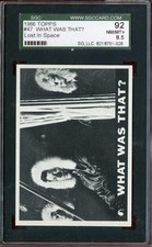 1966 TOPPS LOST IN SPACE #47 WHAT WAS THAT? SGC 8.5 *DS4258